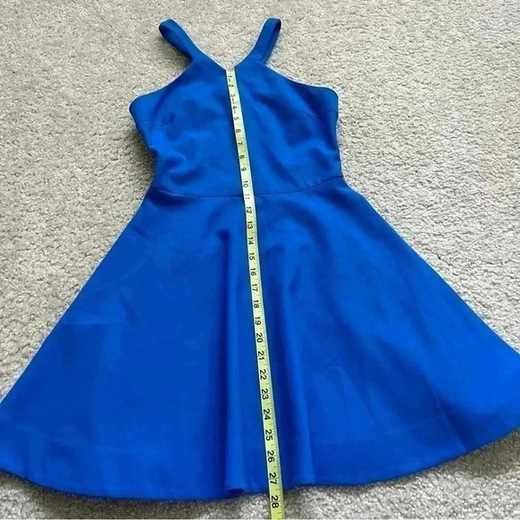 Elizabeth and James Sonya Skater Dress Lapis Revolve Mini Sleeveless Women Sz 2 - Picture 12 of 16